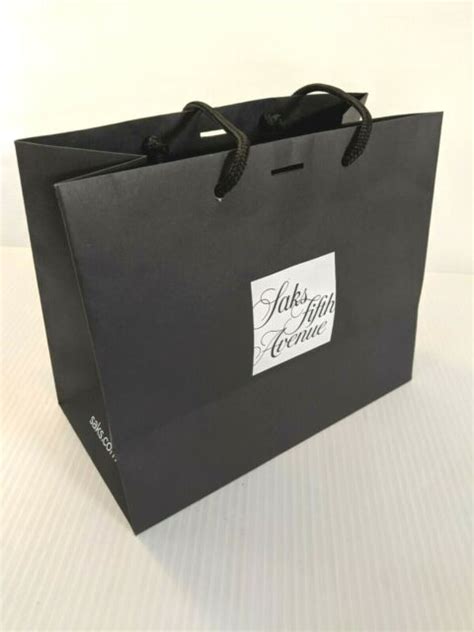 saks fifth avenue shopping bag